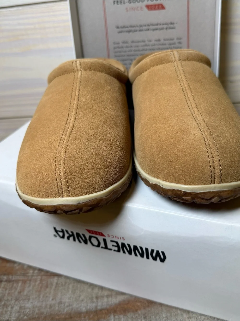Minnetonka soft suede